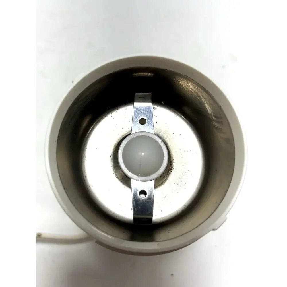 Proctor Silex Electric Coffee Grinder White Hamilton Beach Tested Working
